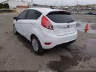 2018 Ford Fiesta S Белый vin: 3FADP4TJ1JM100847