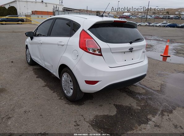 3FADP4TJ1JM100847 2018 FORD FIESTA Белый Задняя левая четверть