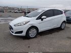 2018 Ford Fiesta S Белый vin: 3FADP4TJ1JM100847
