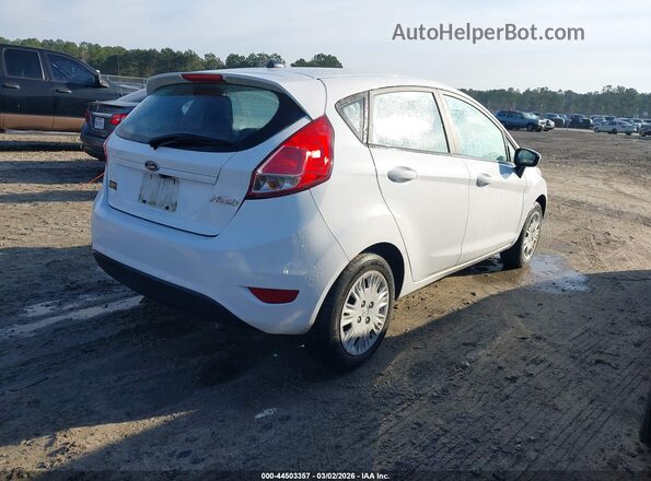 3FADP4TJ4JM126729 2018 FORD FIESTA White Հետևի աջ