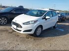 2018 Ford Fiesta S White vin: 3FADP4TJ4JM126729