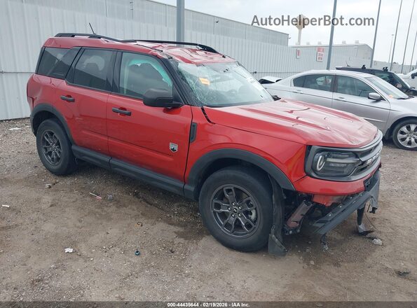 3FMCR9B61PRD35010 2023 FORD BRONCO SPORT Оранжевый Передняя правая четверть
