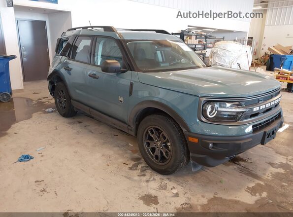 3FMCR9B63PRD41150 2023 FORD BRONCO SPORT Синий Передняя правая четверть