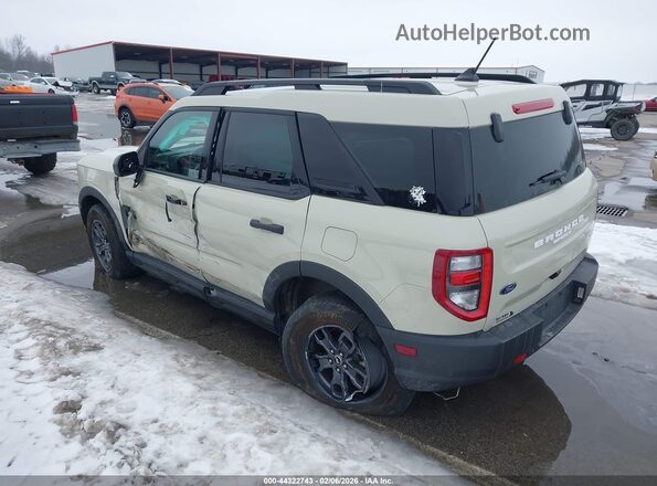 3FMCR9B68RRE05962 2024 FORD BRONCO SPORT Кремовый Задняя левая четверть