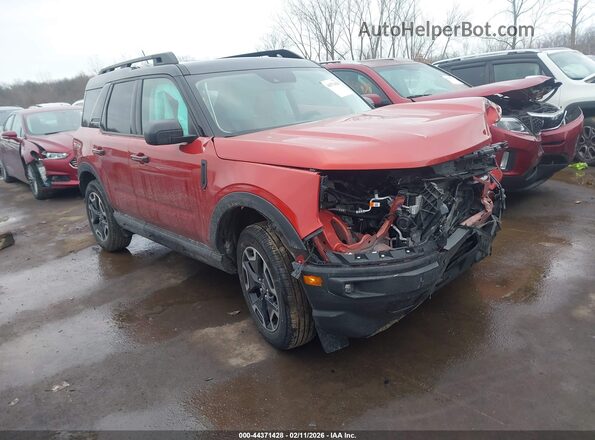 3FMCR9C65PRD25272 2023 FORD BRONCO SPORT Orange Передня права чверть