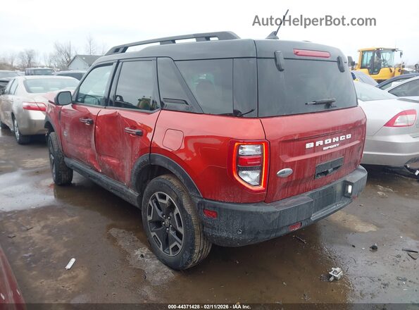 3FMCR9C65PRD25272 2023 FORD BRONCO SPORT Orange Задня ліва чверть