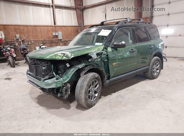 3FMCR9D90PRD96582 2023 FORD BRONCO SPORT Green Front left
