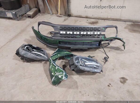 3FMCR9D90PRD96582 2023 FORD BRONCO SPORT Green Instrument cluster view
