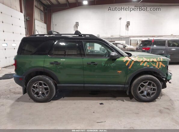 3FMCR9D90PRD96582 2023 FORD BRONCO SPORT Green 360 interior view