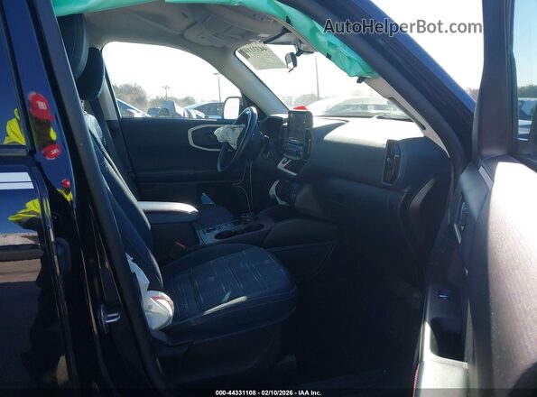 3FMCR9G63PRD72472 2023 FORD BRONCO SPORT Black Front interior view