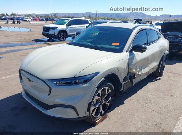 3FMTK1R41SMA46046 2025 FORD MUSTANG MACH-E Beige Przód lewy