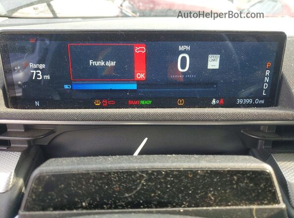 3FMTK1S54PMA81691 2023 FORD MUSTANG Серый Вид щитка приборов