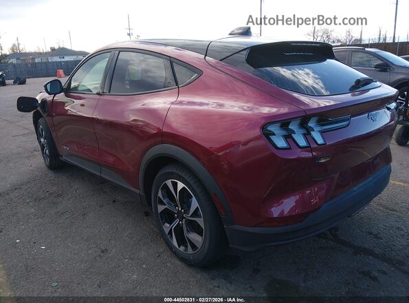 3FMTK1S54SMA53222 2025 FORD MUSTANG MACH-E Красный Задняя левая четверть