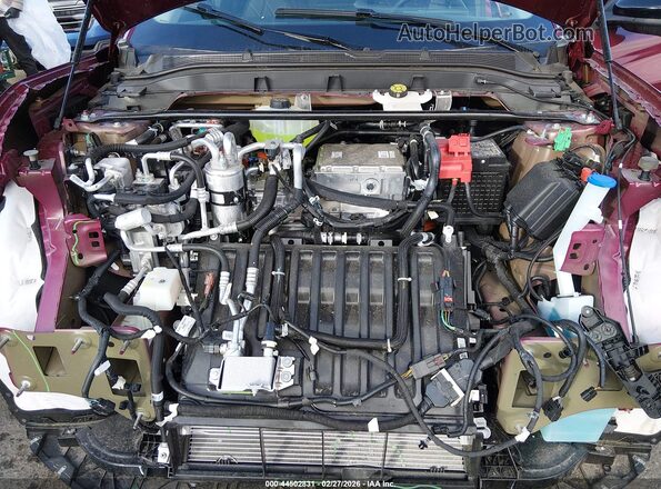 3FMTK1S54SMA53222 2025 FORD MUSTANG MACH-E Красный Вид сзади