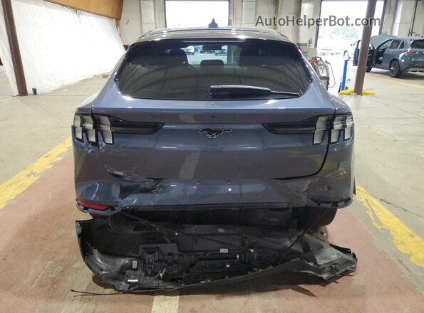 3FMTK1SS4MMA42519 2021 FORD MUSTANG Blue Вид ззаду