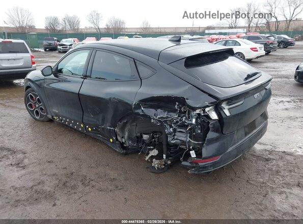3FMTK4SE2NMA09497 2022 FORD MUSTANG MACH-E Black Tył lewy