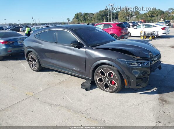 3FMTK4SE4NMA13681 2022 FORD MUSTANG MACH-E Gray Przód prawy