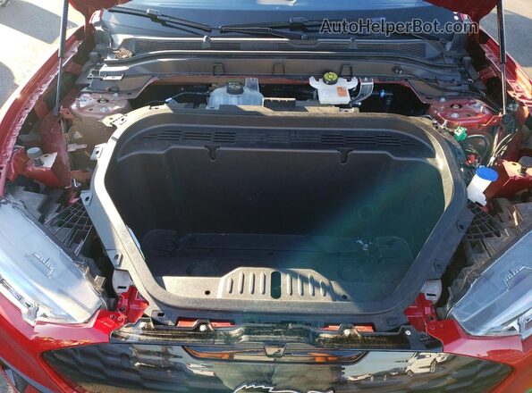 3FMTK4SE7PMA85459 2023 FORD MUSTANG Red ძრავის განყოფილების ხედი