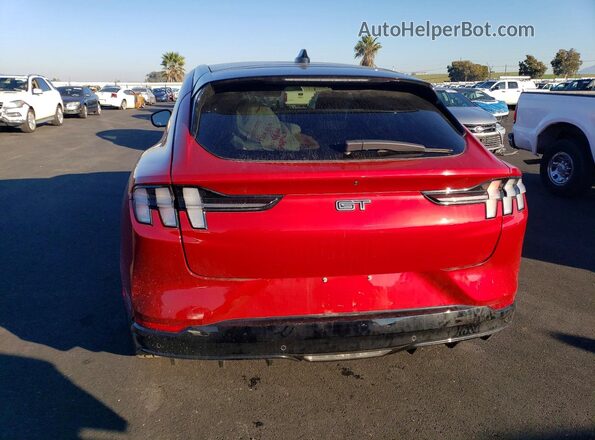 3FMTK4SE7PMA85459 2023 FORD MUSTANG Red უკანა ხედი