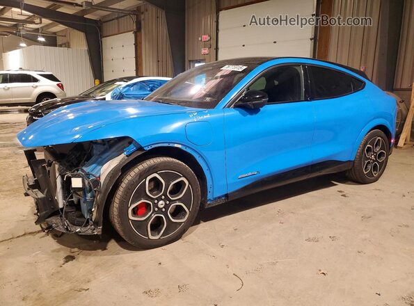 3FMTK4SE8NMA05129 2022 FORD MUSTANG Blue Przód lewy