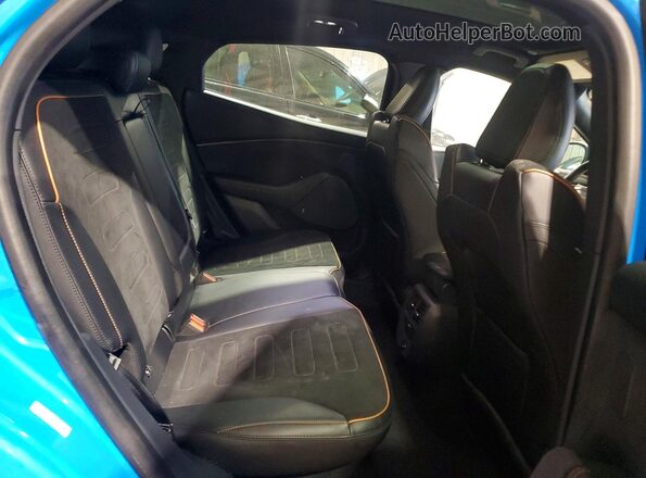 3FMTK4SE8NMA05129 2022 FORD MUSTANG Blue Widok wnętrza z tyłu