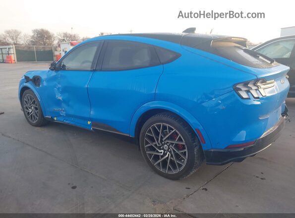 3FMTK4SX7NMA11778 2022 FORD MUSTANG MACH-E Синий Задняя левая четверть