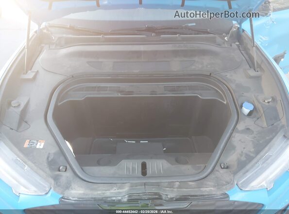 3FMTK4SX7NMA11778 2022 FORD MUSTANG MACH-E Синий Вид сзади