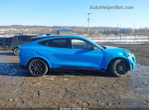 3FMTK4SX9PMA53095 2023 FORD MUSTANG MACH-E Синий Вид задней части салона