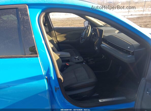 3FMTK4SX9PMA53095 2023 FORD MUSTANG MACH-E Синий Вид салона спереди