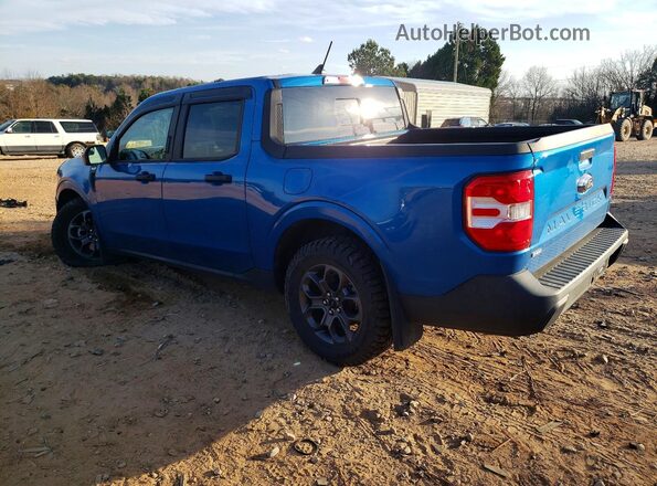 3FTTW8E30NRA33696 2022 FORD MAVERICK Синий Задняя левая четверть