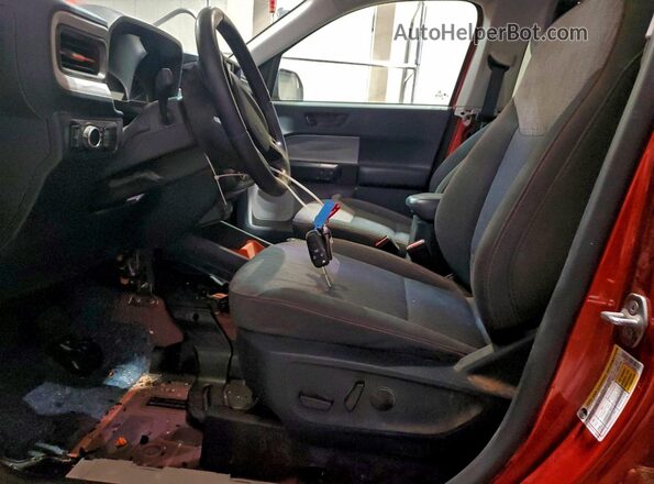 3FTTW8F91PRA96537 2023 FORD MAVERICK Оранжевый Вид салона спереди