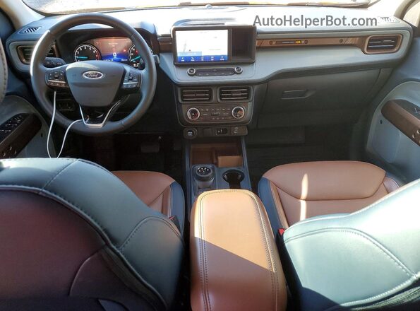 3FTTW8F93PRA64320 2023 FORD MAVERICK Желтый Вид панели приборов