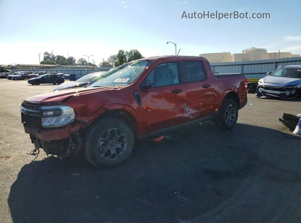 3FTTW8F97NRA44181 2022 FORD MAVERICK Red Przód lewy
