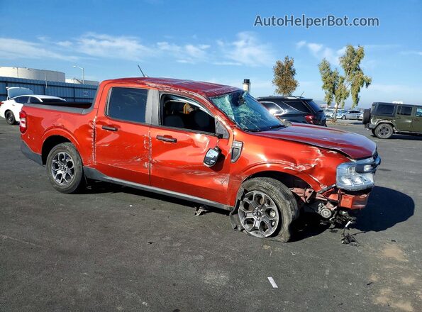3FTTW8F97NRA44181 2022 FORD MAVERICK Red Przód prawy