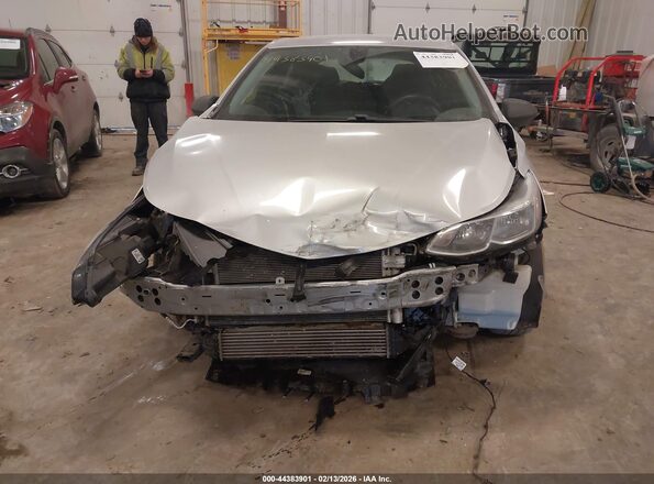 3G1BC6SM7KS547502 2019 CHEVROLET CRUZE Серебряный Вид щитка приборов