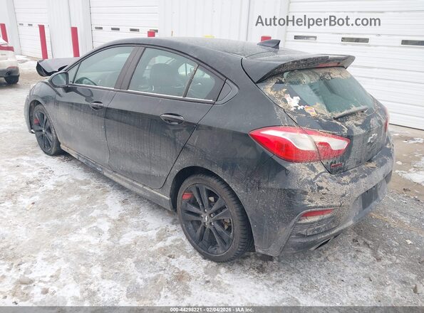 3G1BE6SM0JS653038 2018 CHEVROLET CRUZE Черный Задняя левая четверть