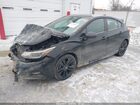 2018 Chevrolet Cruze Lt Auto Черный vin: 3G1BE6SM0JS653038