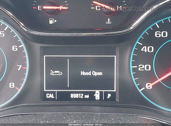 3G1BE6SM0JS653038 2018 CHEVROLET CRUZE Черный 