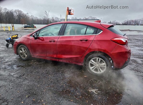 3G1BE6SM2JS653509 2018 CHEVROLET CRUZE Red Tył lewy