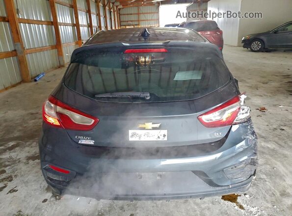 3G1BE6SM7JS591380 2018 CHEVROLET CRUZE Синий Вид сзади
