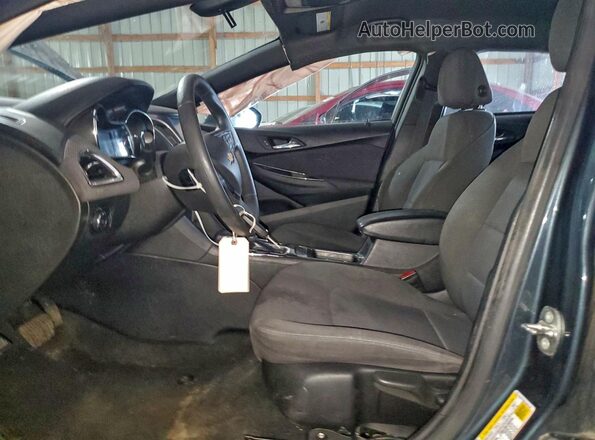 3G1BE6SM7JS591380 2018 CHEVROLET CRUZE Синий Вид салона спереди