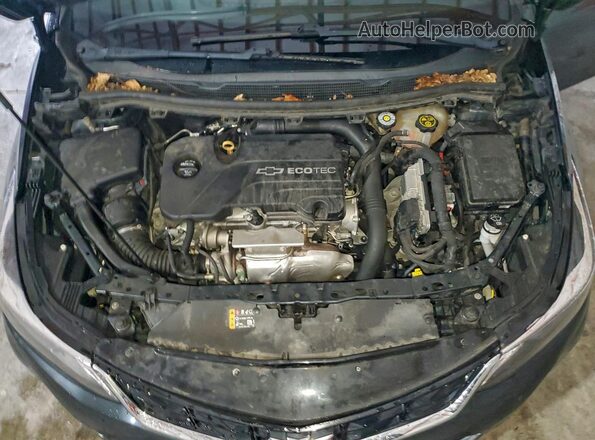 3G1BE6SM7JS591380 2018 CHEVROLET CRUZE Синий Вид задней части салона
