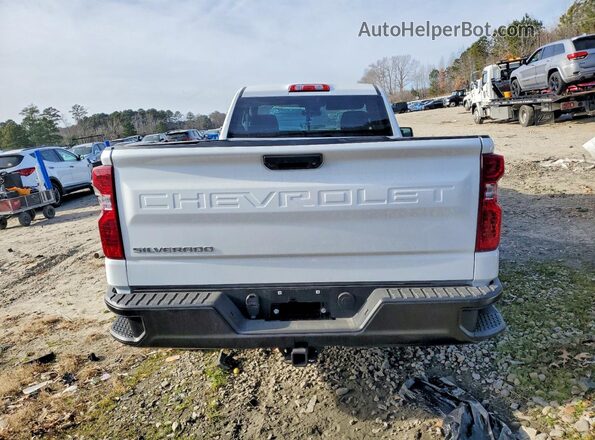3GCNAAEK0TG163766 2026 CHEVROLET SILVERADO Белый Вид сзади