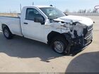 2020 Chevrolet Silverado 1500 2wd  Long Bed Wt White vin: 3GCNWAEH8LG131413