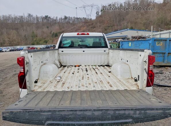 3GCNYAEF9LG121109 2020 CHEVROLET SILVERADO Белый Вид задних сидений