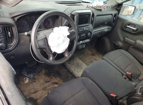 3GCNYAEF9LG121109 2020 CHEVROLET SILVERADO Белый Вид панели приборов