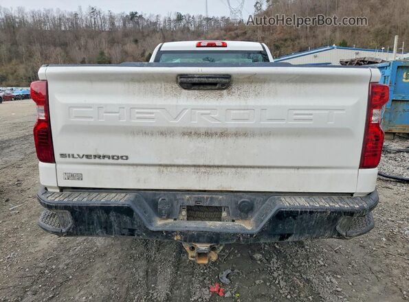 3GCNYAEF9LG121109 2020 CHEVROLET SILVERADO Белый Вид сзади