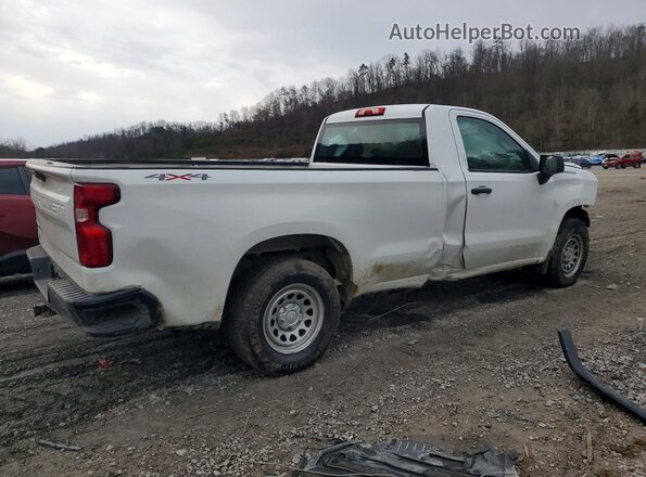 3GCNYAEF9LG121109 2020 CHEVROLET SILVERADO Белый Задняя правая четверть