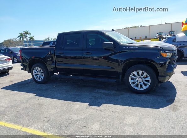 3GCPABEK7RG224084 2024 CHEVROLET SILVERADO Black Widok wnętrza z tyłu