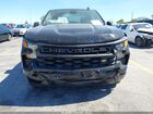 2024 Chevrolet Silverado 1500 2wd  Short Bed Custom Black vin: 3GCPABEK7RG224084